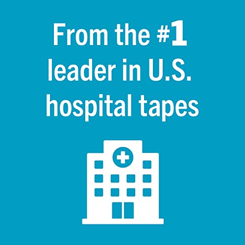Nexcare Absolute Waterproof Tape, Flexible Foam Medical Tape, Secures Dressing and Keeps Wounds Dry - 1 In x 5 Yds, 1 Roll...