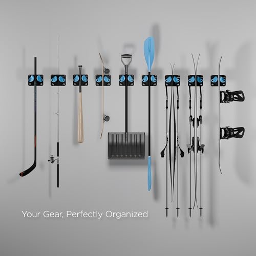 Gravity Grabber - Ultimate Wall Storage Rack for Skis and Snowboards | Damage-Free Storage | Fits Any Ski or Snowboard | (...