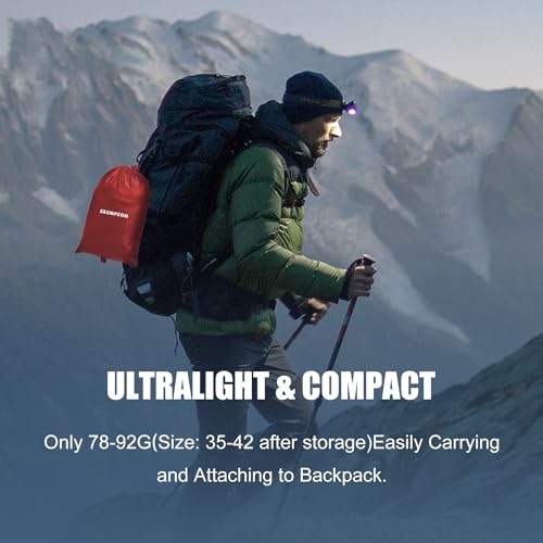 [Upgraded] Ultralight Winter Camping Booties Warm Socks Sleeping Sock for Men & Women,Water-Resistant Warm Soft Cozy for C...