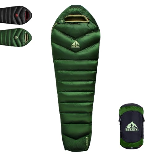 스폰서 광고 - BUERTS Down Backpacking Sleeping Bag 620FP, Lightweight Sleeping Bag for Adult Backpacking, Hiking, Camping. with...
