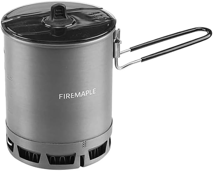 Fire-Maple Petrel Ultralight Pot- High Efficiency Aluminum Camping and Backpacking Pot with Heat-Proof Handle, Portable an...