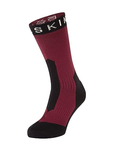 SEALSKINZ | Stanfield | Unisex Waterproof Extreme Cold Weather Mid Length Merino Wool Lined Socks