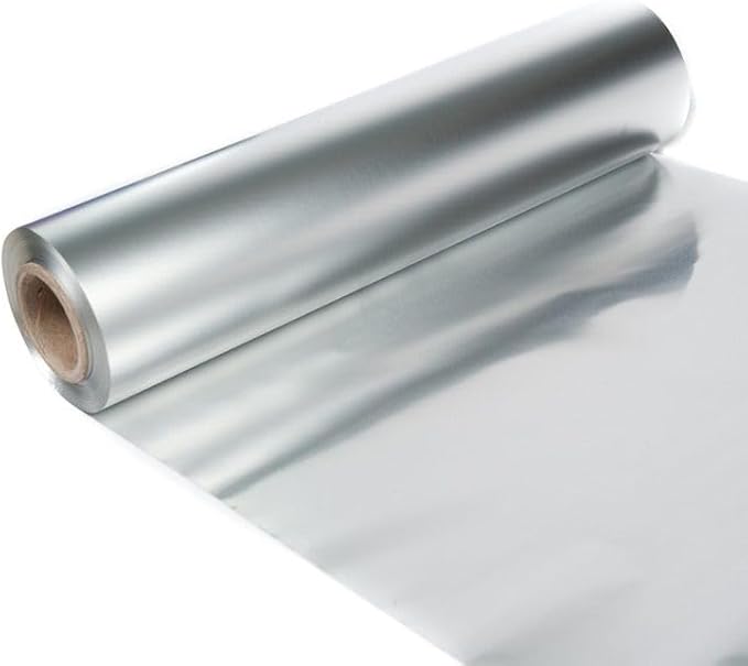 Commercial Heavy Duty Aluminum Foil Roll, 18 Inches x 500 Feet