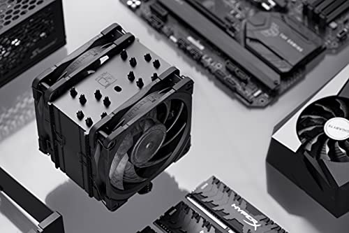 Noctua NH-U12A chromax.Black, 120mm Single-Tower CPU Cooler (Black)