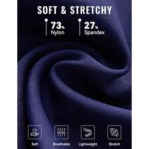 baleaf Women's 12" Bermuda Shorts Long Shorts Knee Length Running Walking Workout Athletic Stretch Pockets