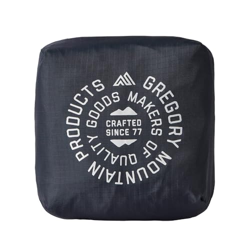 Gregory 30L-50L Waterproof Backpacking Raincover, Obsidian Black