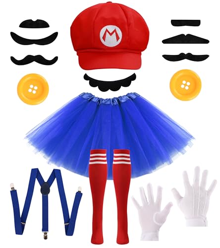 PIIDUOO Halloween Costumes Accessories for Adults Women - Halloween Costume 2025 Cosplay Party Set for Teen Girls