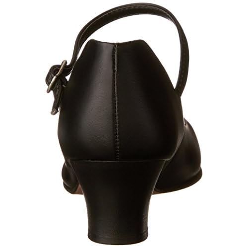 Capezio Women's Jr. Footlight Character Shoe,Black,8.5 W US