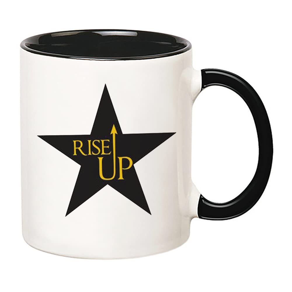 Fonhark - Hamilton Rise Up, 11 Oz Novelty Coffee Mug/Cup