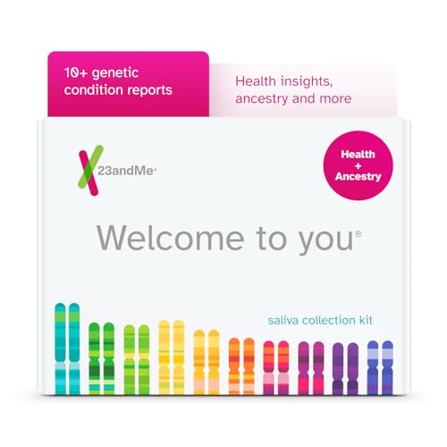 23andMe Health + Ancestry Service: DNA Test Kit, FDA-Authorized Reports, Genetic Test, Health Predispositions, Carrier Sta...
