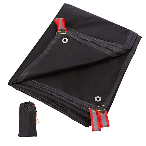 REDCAMP Ultralight Tent Footprint, PU 2000 Waterproof Camping Tent Tarp with Drawstring Carrying Bag for Ground Camping Hi...
