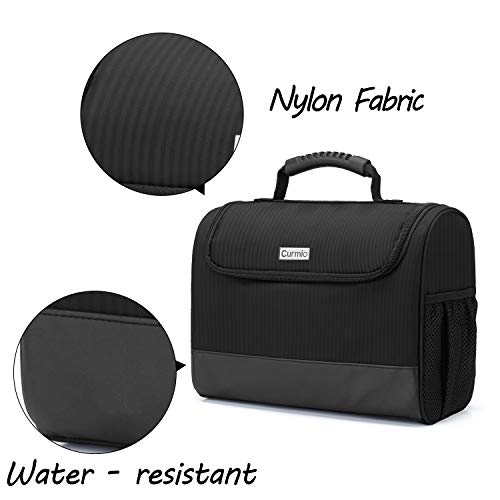 CURMIO Bartender Kit Bag, Portable Travel Carrying Bag with Rubber Handle for Bar Tools Set, For Home Indoor Outdoor Patio...