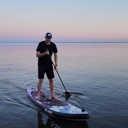 AISUNSS Inflatable Paddle Board for Adult, Paddle Board for All Skill Levels, Wide SUP Board with Primium Accessories Incl...