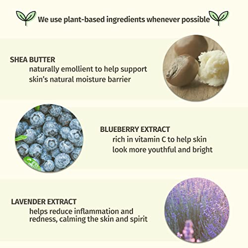 Blueberry Lavender & Chamomile Herbal Day & Night Softening Body Silk