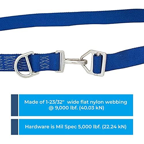 Rock-N-Rescue Utility and Ladder Belt - Firefighting and Rescue Gear, Adjustable