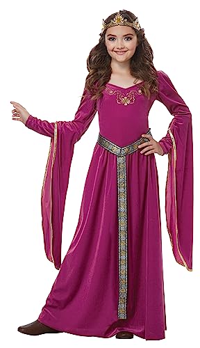 California Costumes Girls Medieval Princess Costume