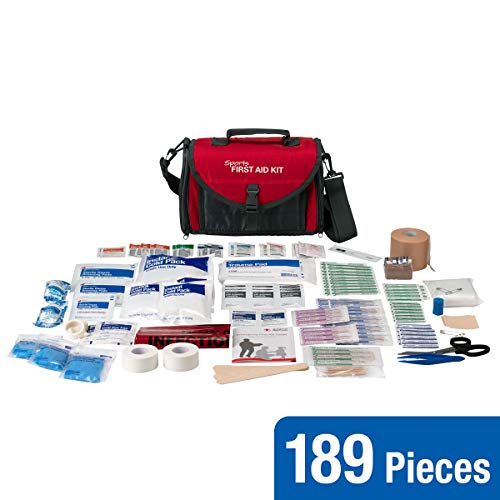 24/7 First Aid Coaches' First Aid Kit, Sports First Aid Kit Duffel Bag for Basketball, Baseball, Football, Volleyball, and...
