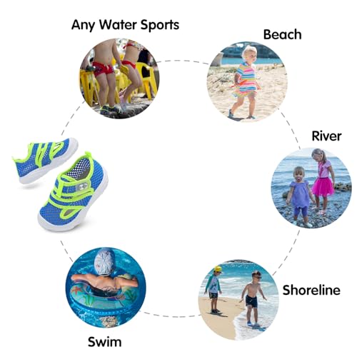 Centipede Demon Toddler Sandals for Boys Girls Kids Water Sandals Outdoor Breathable Aqua Shoes Summer Barefoot Shoes Ligh...