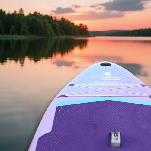 11”32“6 Premium Inflatable Stand Up Paddle Boards with Durable SUP Paddle Board Accessories Wide Stable Design Includes Ba...