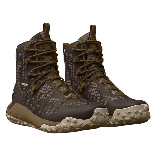Under Armour Whitetail HOVR Dawn 2.0 Waterproof Boots UA Forest AS Camo/Maverick Brown/Bayou 3025573-901