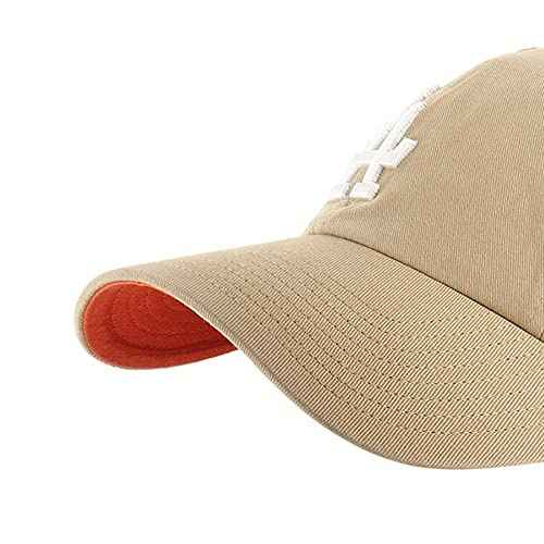 47 Los Angeles Dodgers Ballpark Clean Up Dad Hat Baseball Cap - Khaki