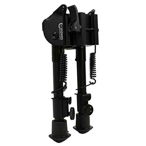 Caldwell XLA Fixed Pic Rail Bipod with Collapsible Design, Non-Slip Feet and Notched Legs for Outdoor, Range, Shooting and Hunting