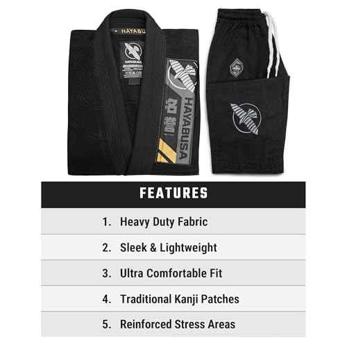 Hayabusa Ascend Lightweight Jiu Jitsu Gi Kids