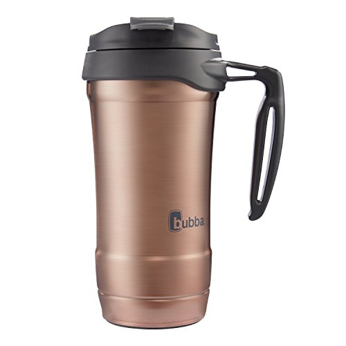 Bubba Hero Stainless Steel Travel Mug with Handle, 18 oz., Rose Gold