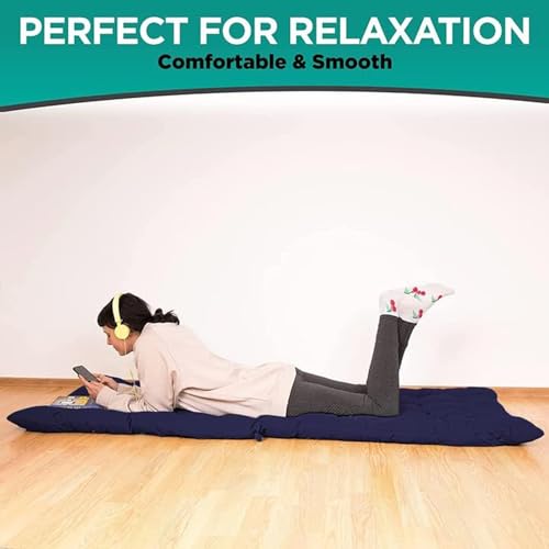 Zone Tech Camping Cot Mattress Pad Premium Quality Outdoor Comfortable Thicker Cotton Sleeping Cot Lightweight Waterproof ...