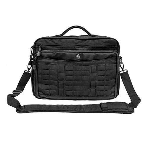 Leapers PVC-P925B Inc., UTG 9-2-5 Briefcase, 1200D Polyester, Black