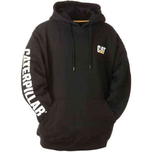CAT Workwear Men's Caterpillar Trademark Banner Hoodie