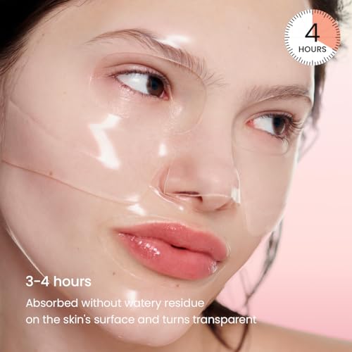 BIODANCE Bio-Collagen Real Deep Mask, Hydrating Overnight Hydrogel Mask, Pore Minimizing, Elasticity, Plumping Improvemen...