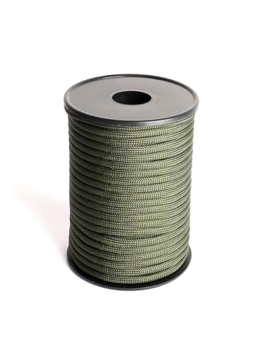 1000 LBS Paracord Rope 4MM Outdoor Survival Rope 12 Strand Parachute Cords for Camping, Hammock, Clothsline, Hiking, Fishi...