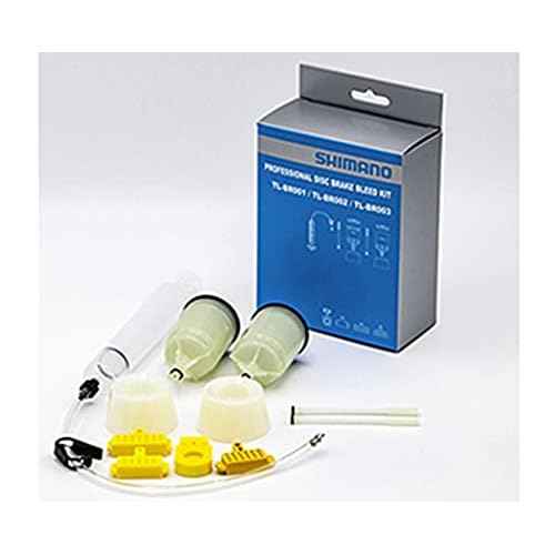 Shimano Workshop TL-BR002 Bleed kit, Includes TL-BR001, TL-BR002, TL-BR003 and 4 Bleeding spacers Y-13098630