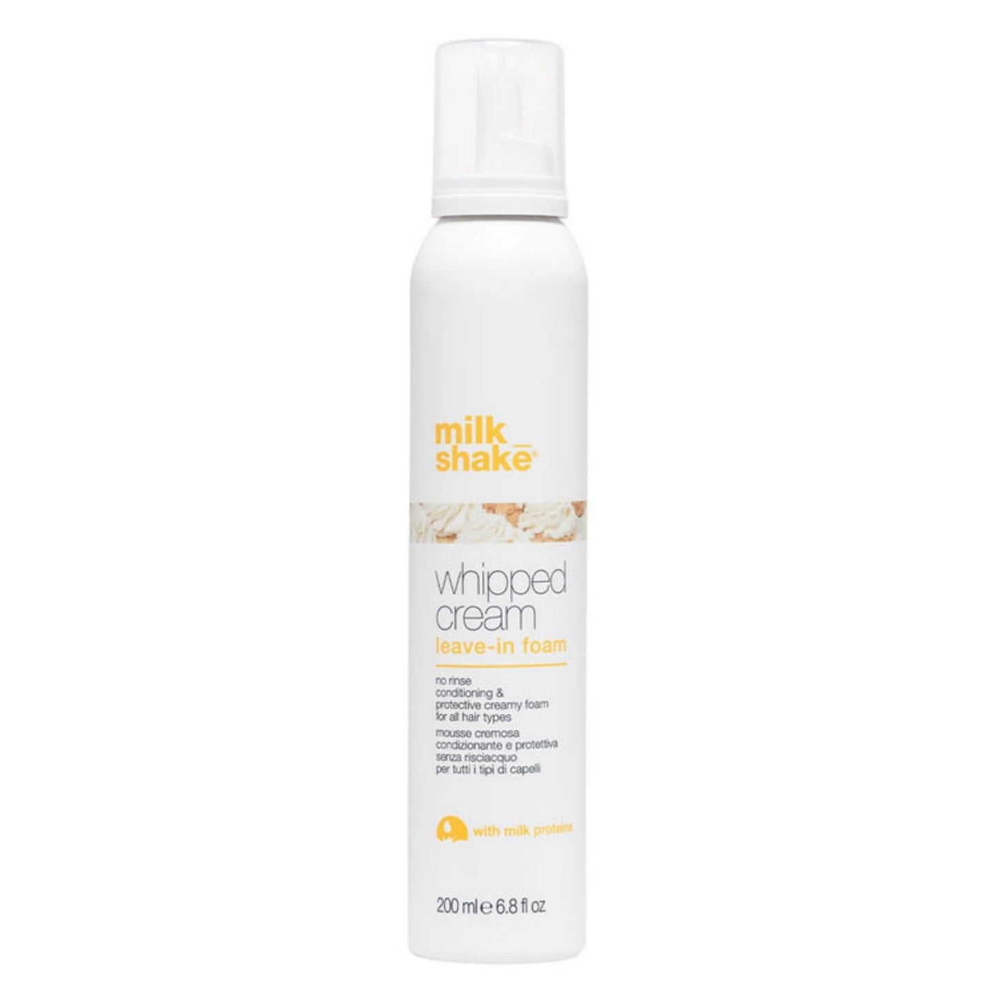 milk_shake Leave-In Whipped Cream - Conditioning No Rinse Hair Moisturizer Foam | For All Hair Types | Provides Softness and Man