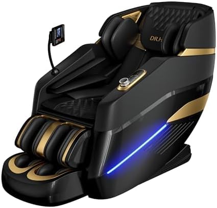 Massage Chair Full Body,Zero Gravity 3D SL-Track Shiatsu Massage Recliner Chair Built-in Heat System Airbag Massage with B...