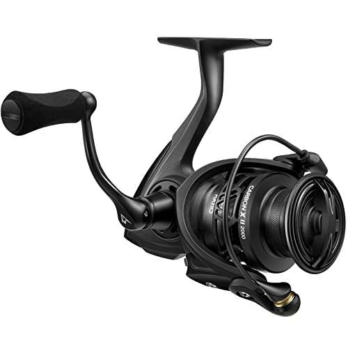 Piscifun Carbon X II Spinning Reels, Light to 5.5oz, Upgrade Carbon Frame Rotor, 22LBs Max Drag, 10+1 Shielded BB, 6.2:1/...