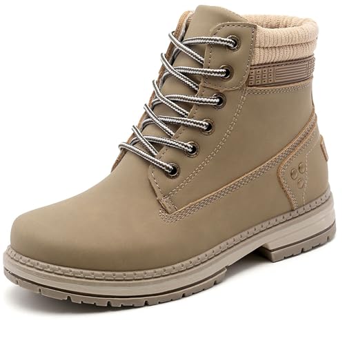 sofysofy Women Work Boots - Waterproof Hiking Outdoor Lightweight Construction Comfortable