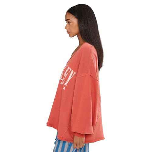 Free People Women's Venice V-Neck Graphic
