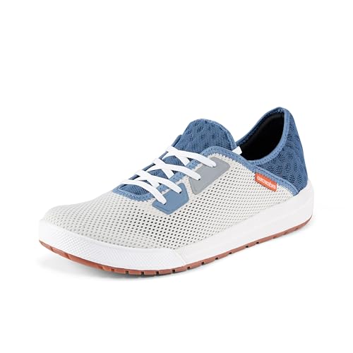 Grunden’s Keeper Sneaker - Lightweight Quick Dry Water Shoes, Breathable Mesh Upper with Rubber Toe, All Day Fishing Comfo...