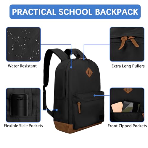 Goloni Classic Backpack with USB Charging Port,Water Resistant Anti-Theft Travel Backpack for Men & Women,Laptop Backpack,...