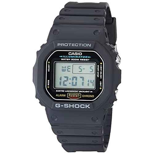 Casio G-Shock Shock Resistant DW5600UE-1V Men's Water Resistant Black Resin Sport Watch
