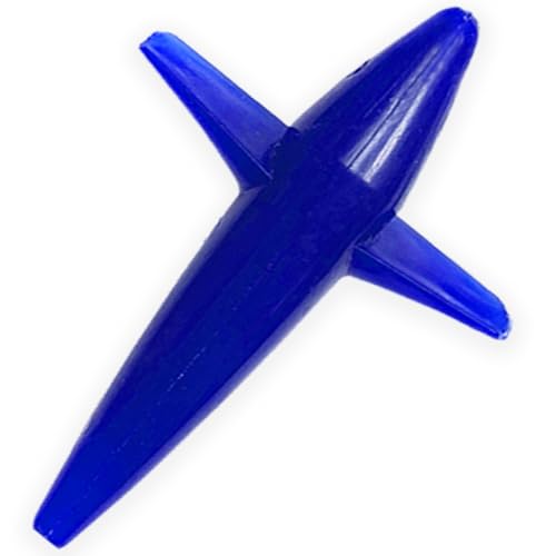 7" Blue Bird Teaser Lures, 10 Pcs Blue, for Offshore Trolling, Ideal for Mahi Mahi & Tuna Fishing