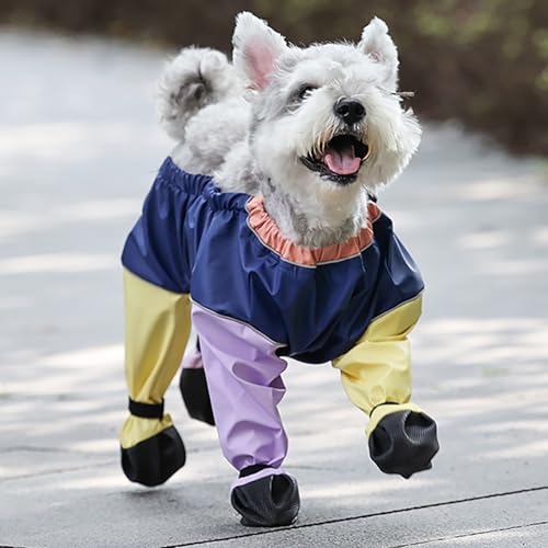 Anti Dirt Pants Dogs Adjustable Leggings Footwear Apparel | Comfortable Protection Paw Boots Rain Travel Winter Hiking Wal...