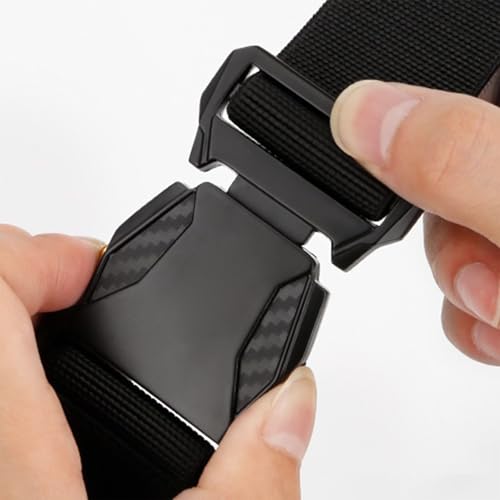Tactical Nylon Belt for Men, Men Casual Belt for Hiking Rigger Work - Quick Release Outdoor Use