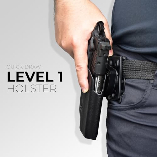 OWB Quick Release IDPA Holster fits FN FNX-45 Tactical