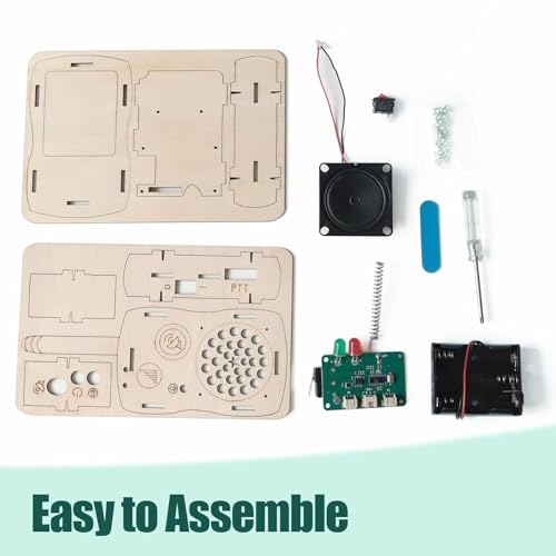 STEM Toys for Age 6-8-13 Crafts Kits Building Your Own Walkie Talkies for Kids Valentine Gifts for 6 7 8 9 10 11 12 13 14+...