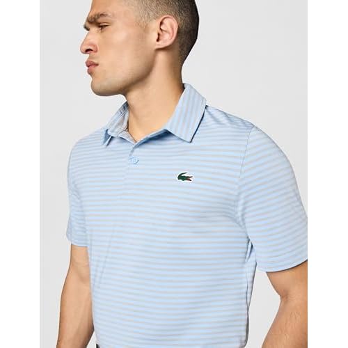 Lacoste Men's Sport Regular Fit Uv Protect Golf Polo Shirt