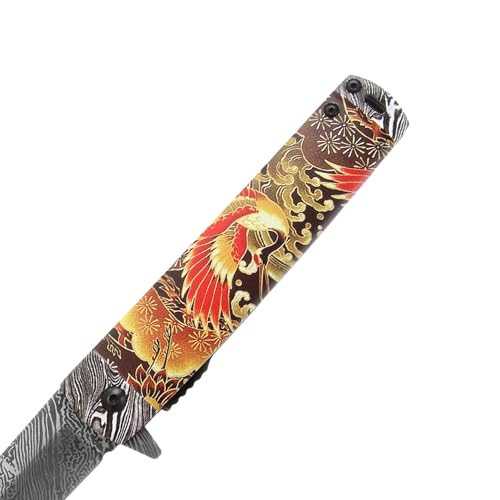 Snake Eye Tactical Every Day Carry Outdoor Survival Pocket Knife (Gold)