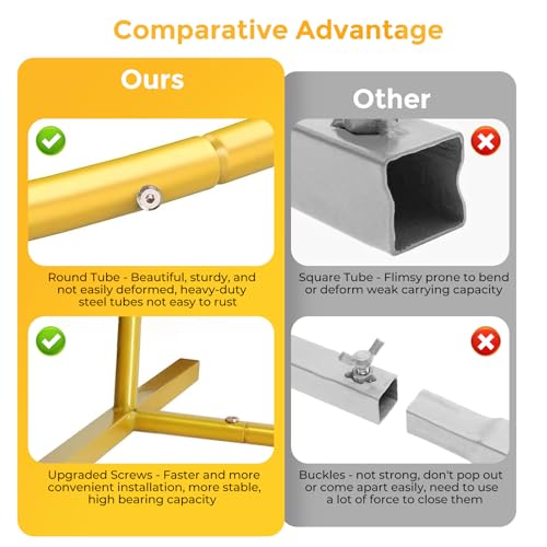 Metal Arch Backdrop Stand, 7.2FT+6FT Wedding Arch Frame, Gold Wedding Arch Backdrop Stand Set of 2, Balloon Arch Backdrop ...